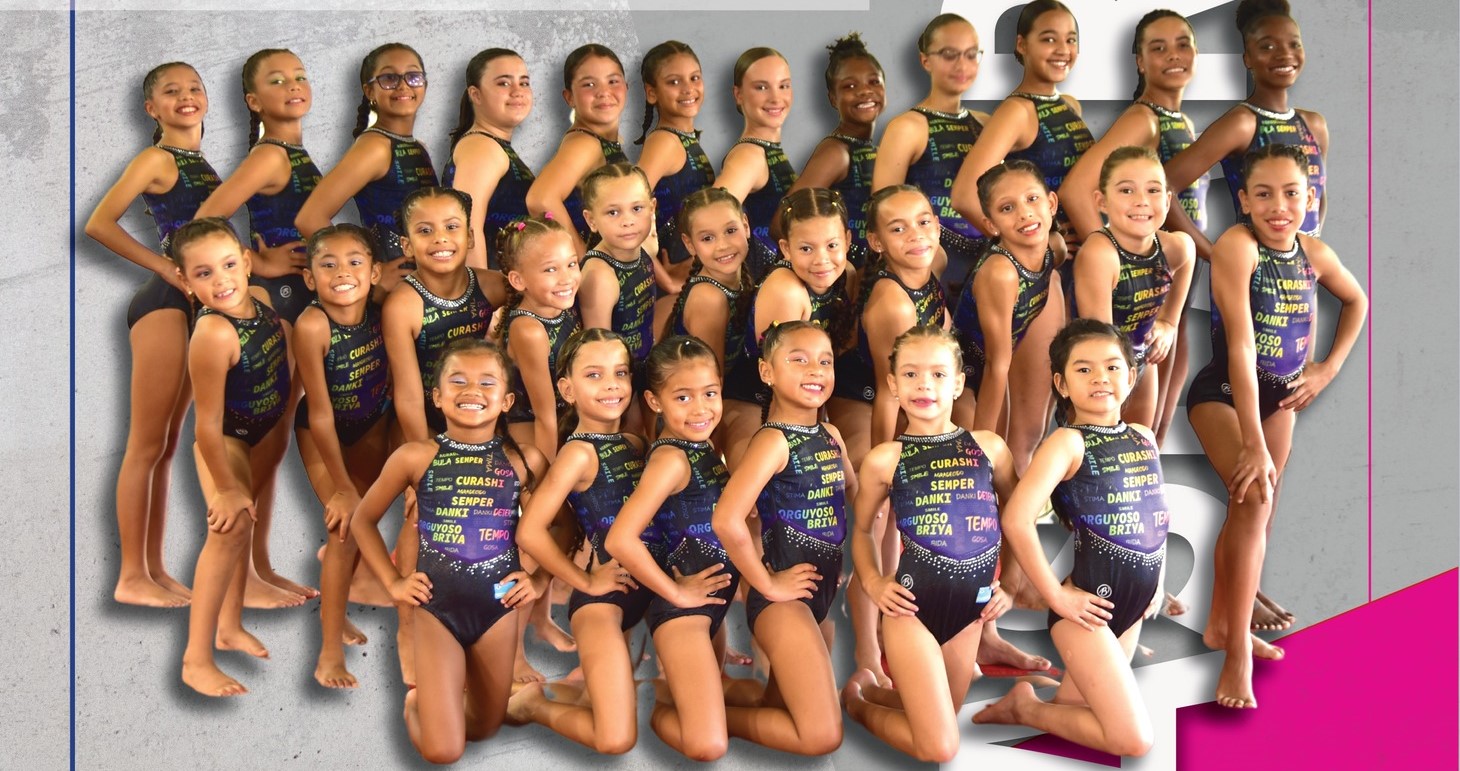 Atletanan di Perla Gymnastics lo representa Aruba den e competencia